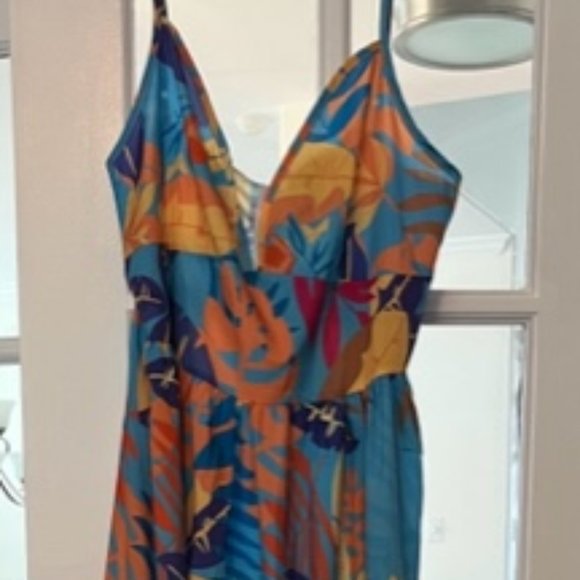 FLORAL MAXI DRESS - Picture 3 of 4